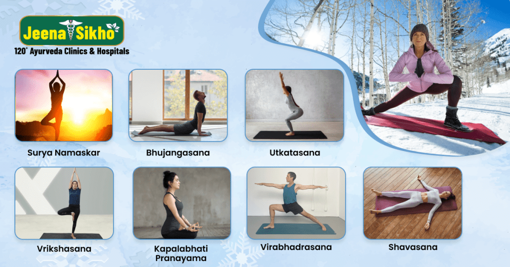 Top 7 Yoga Asanas to Help You Stay Warm This Winter