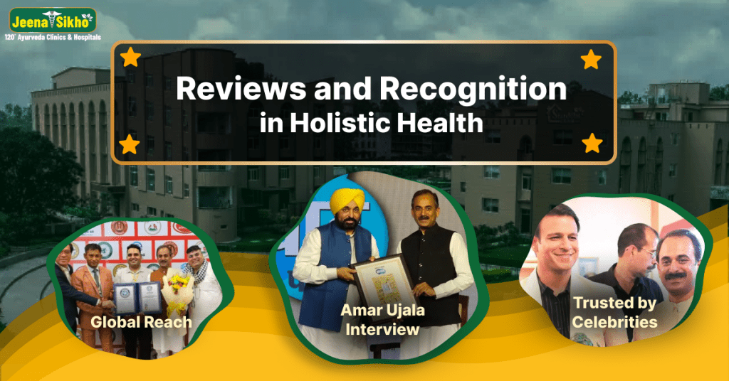 Jeena Sikho - Reviews & Recognition in Holistic Health